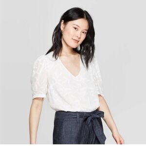 Women's White Blouse from Target